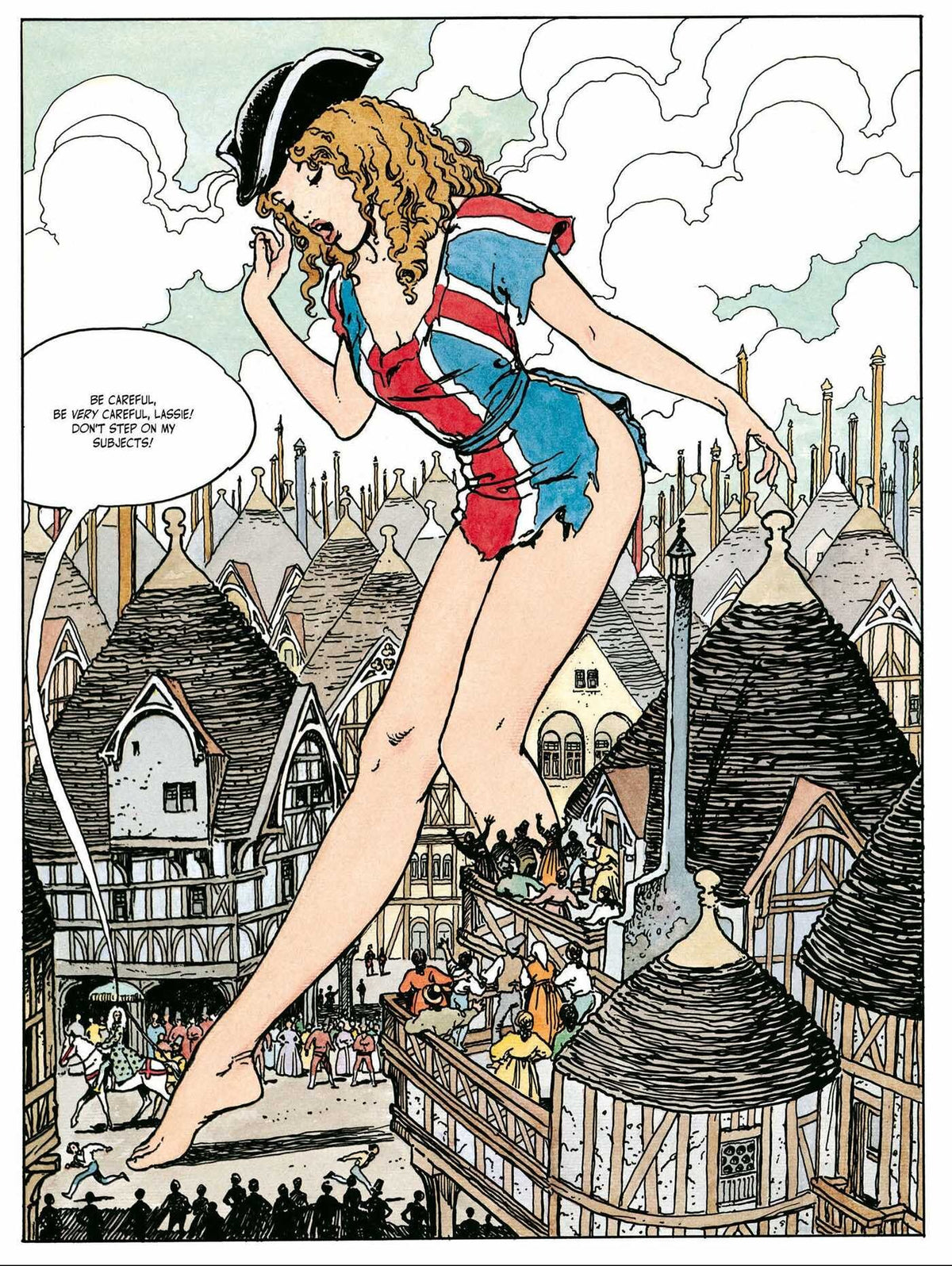 Milo Manara's Gullivera