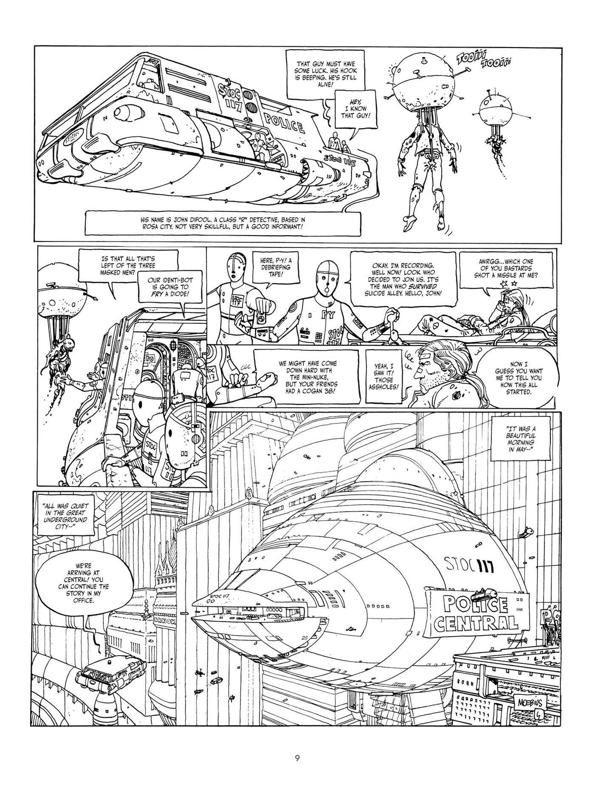 The Incal Black & White Edition