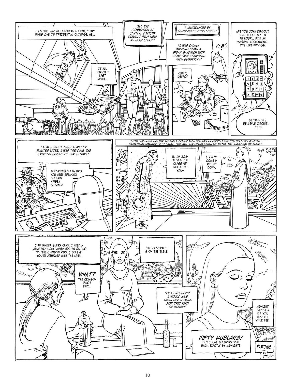 The Incal Black & White Edition