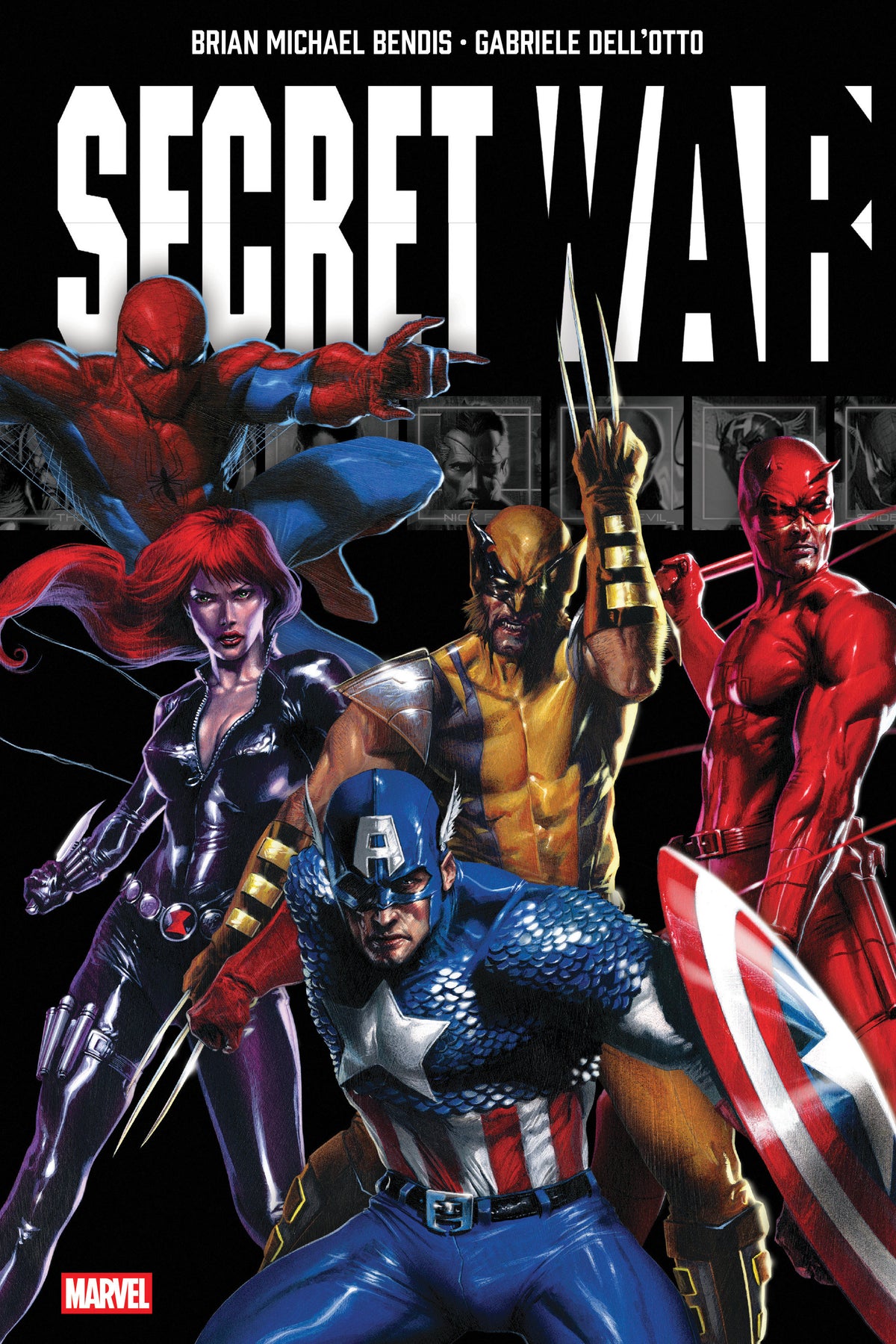Secret War By Brian Michael Bendis Omnibus Gabriele Dell'Otto Classic Costumes Cover