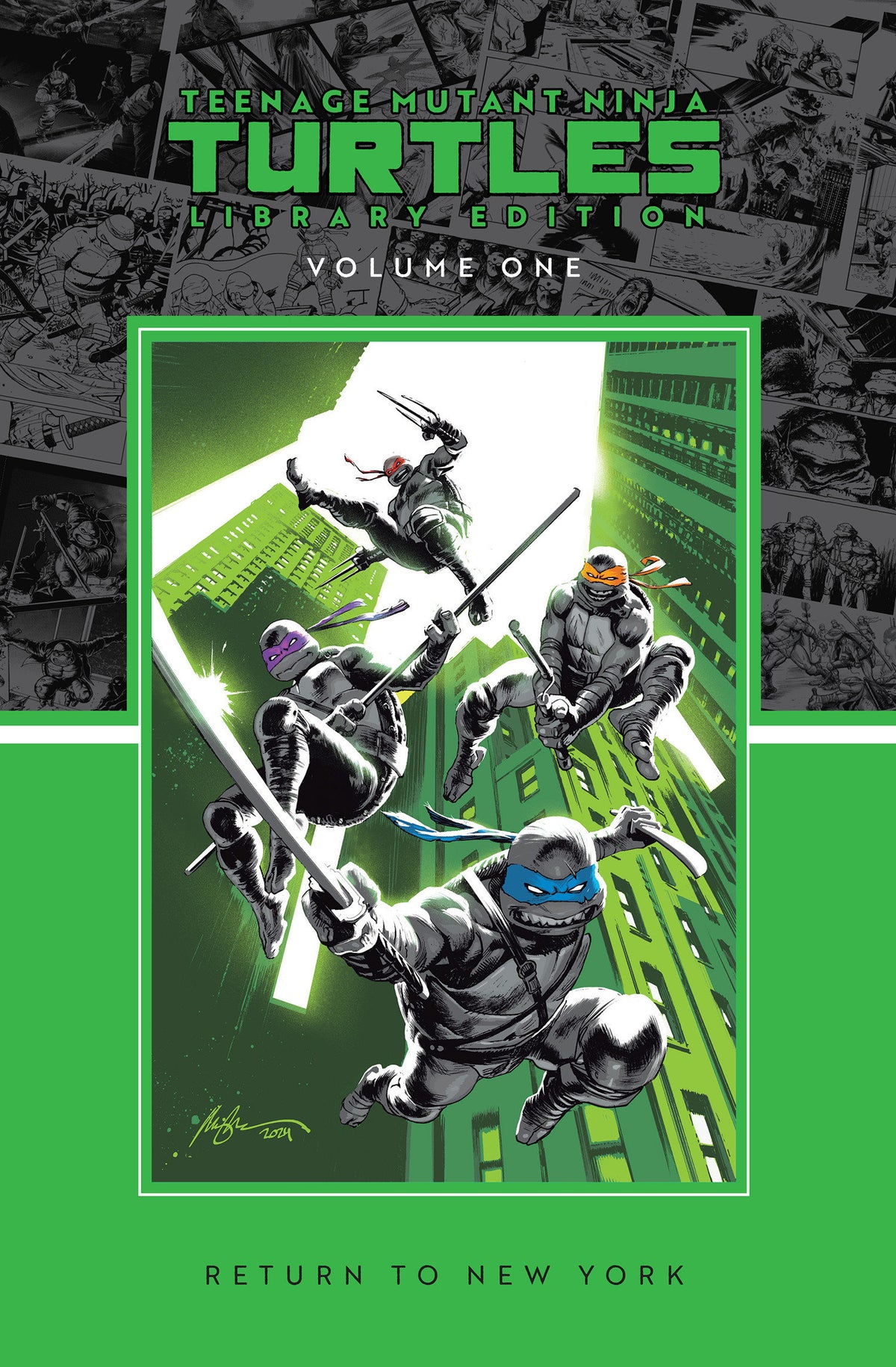 Teenage Mutant Ninja Turtles, Vol. 1: Return to New York Edizione da Biblioteca