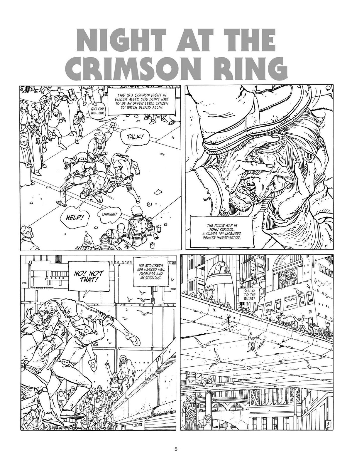 The Incal Black & White Edition