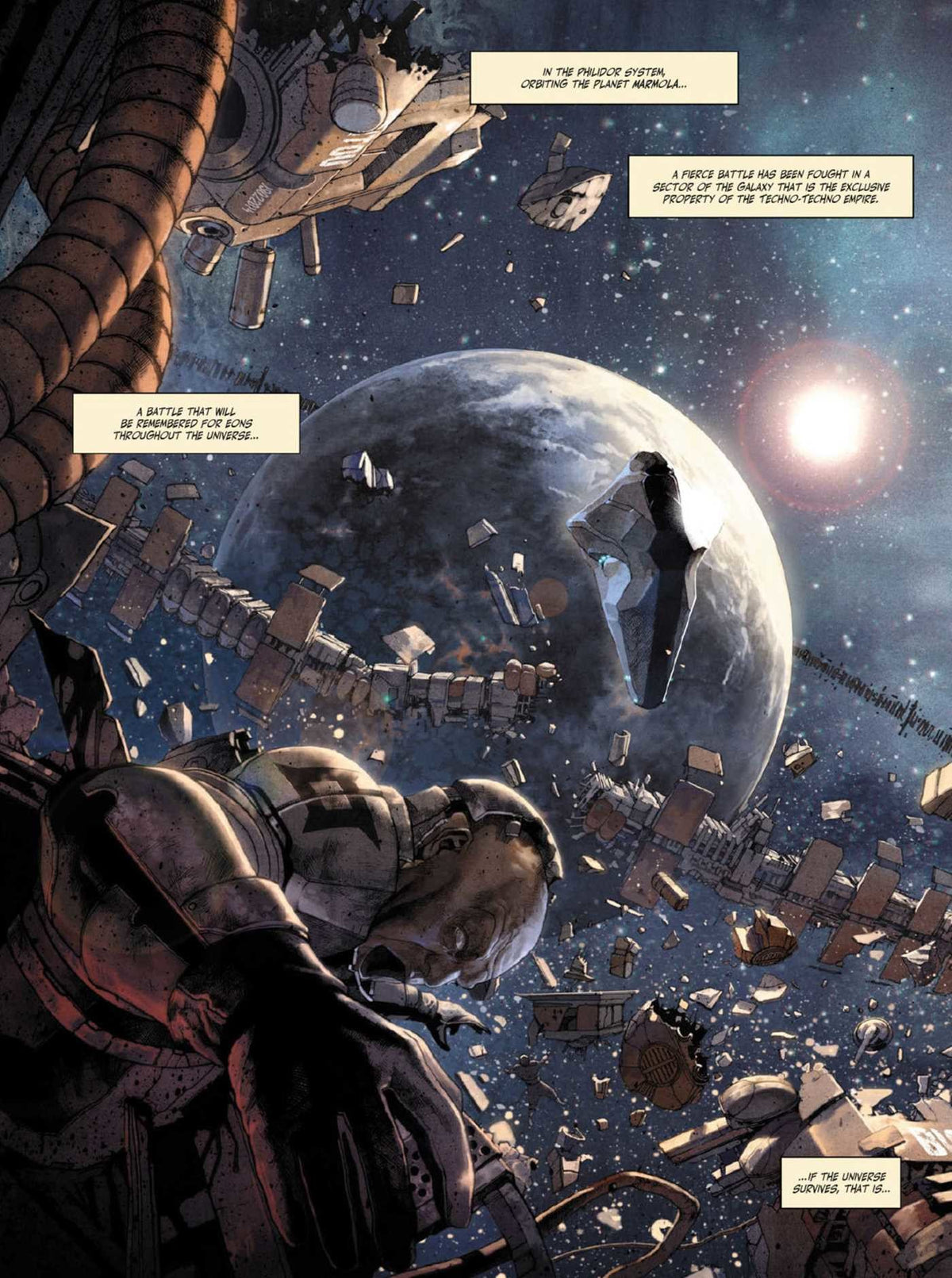The Metabaron Vol. 1 The Techno-Admiral & The Anti-Baron - Oversized Deluxe