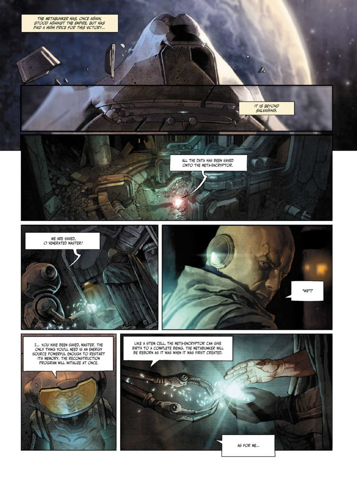 The Metabaron Vol. 1 The Techno-Admiral & The Anti-Baron - Oversized Deluxe
