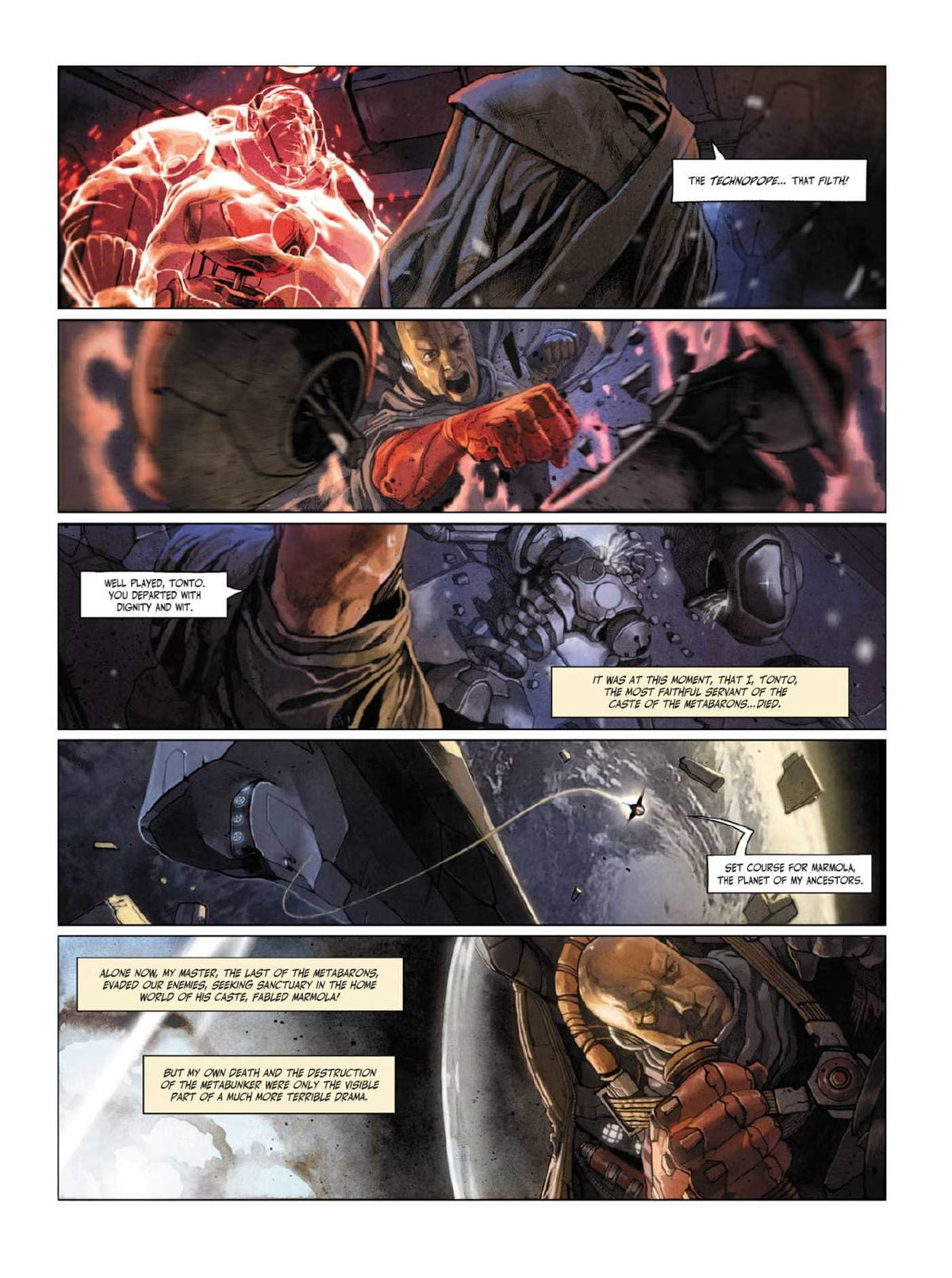 The Metabaron Vol. 1 The Techno-Admiral & The Anti-Baron - Oversized Deluxe